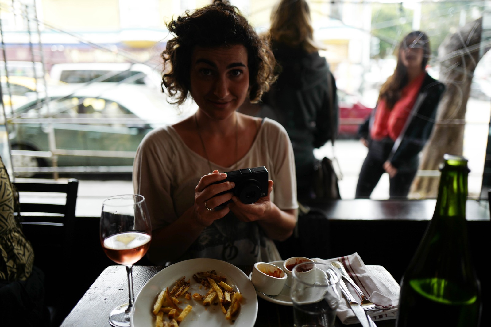 Candid Moments at the Café