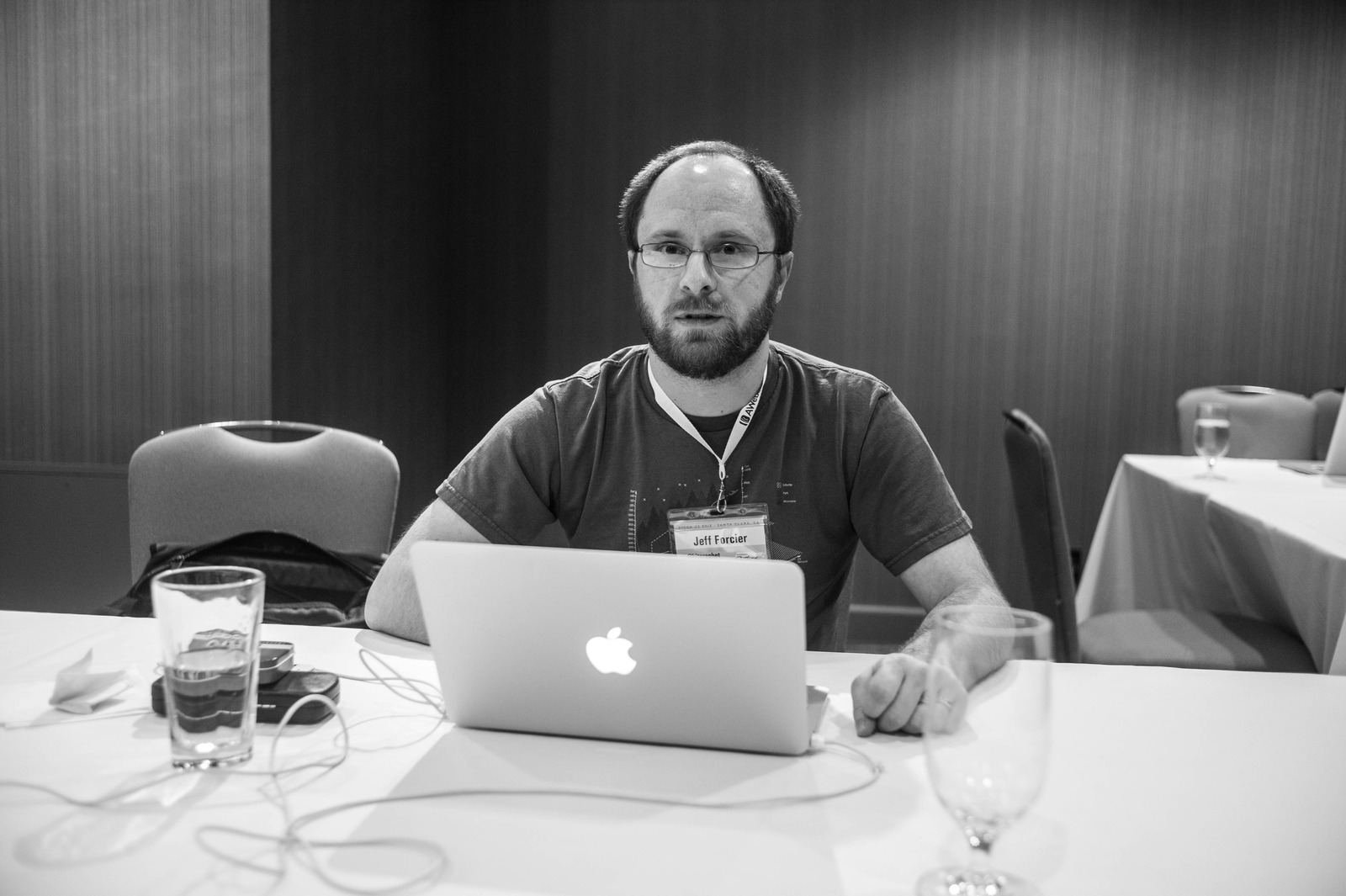 Quiet Focus in Monochrome