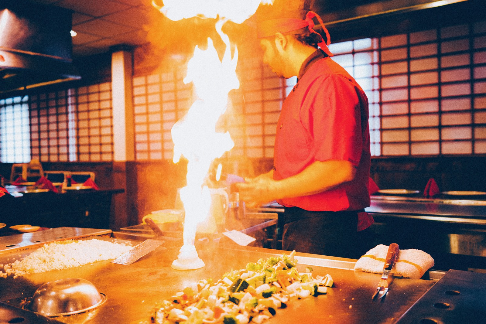 Flames of Culinary Artistry