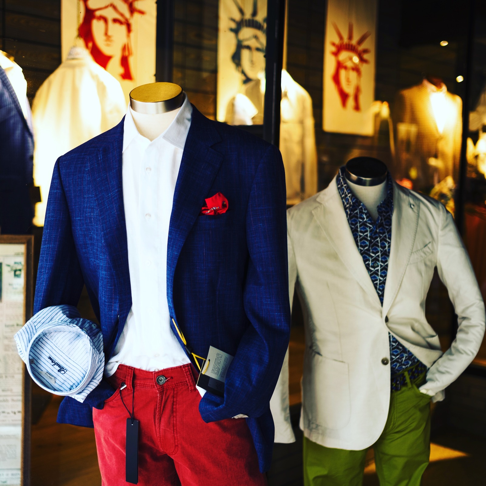 Stylish Outfits in Showcase