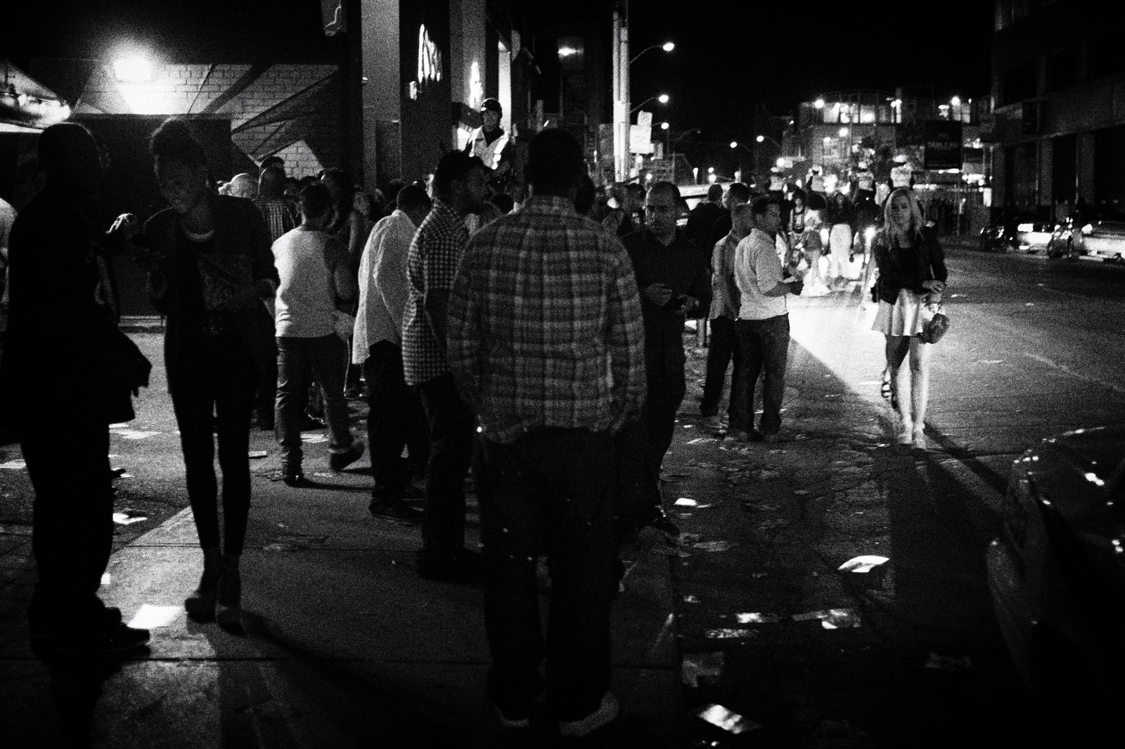 Nightlife in Monochrome