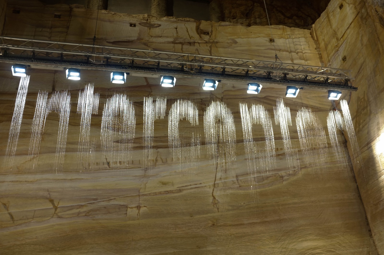 Illuminated Text in Stone