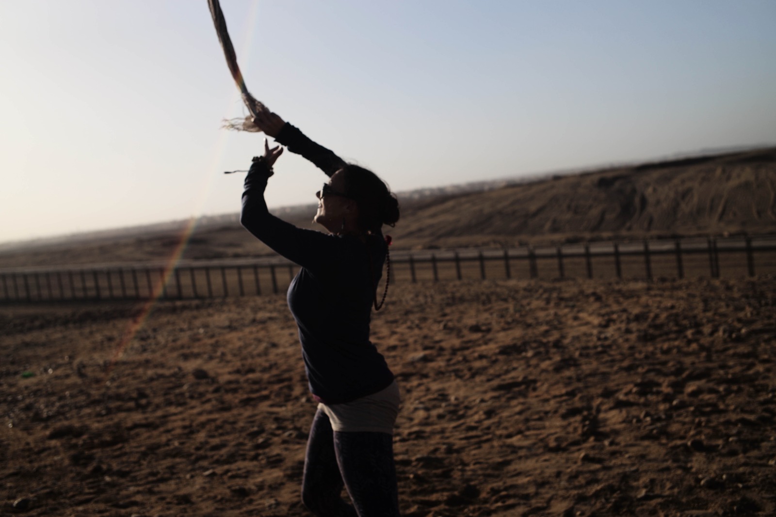 Joyful Release in the Desert