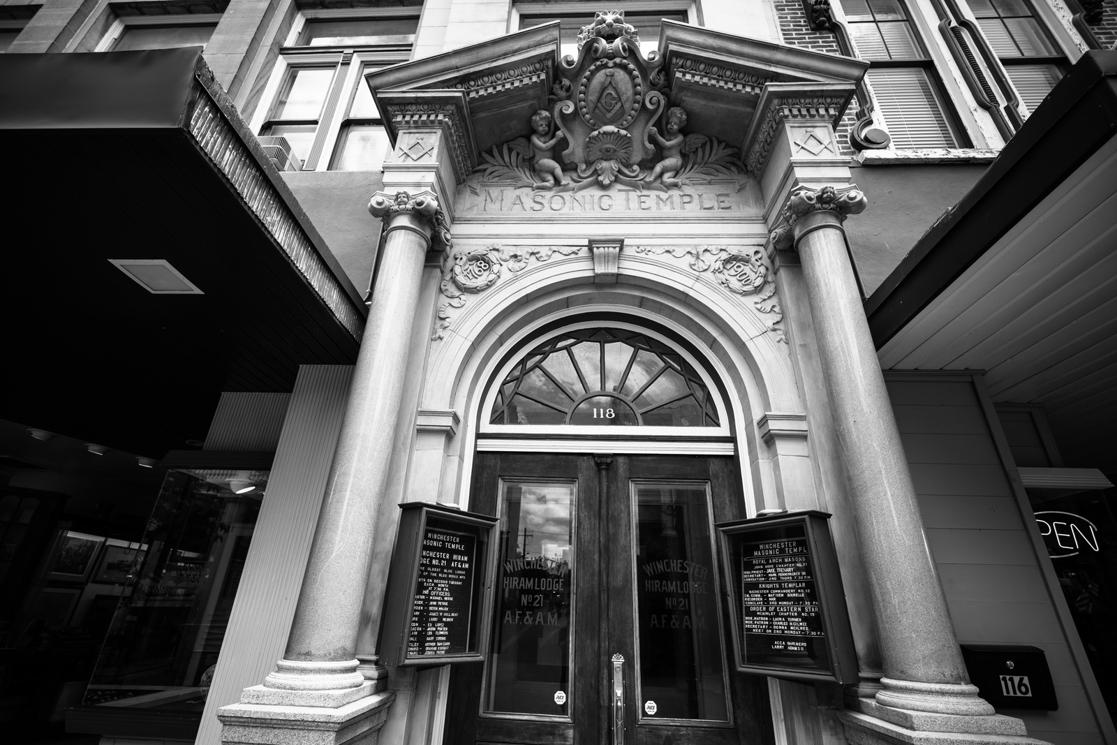 Architectural Grandeur in Monochrome