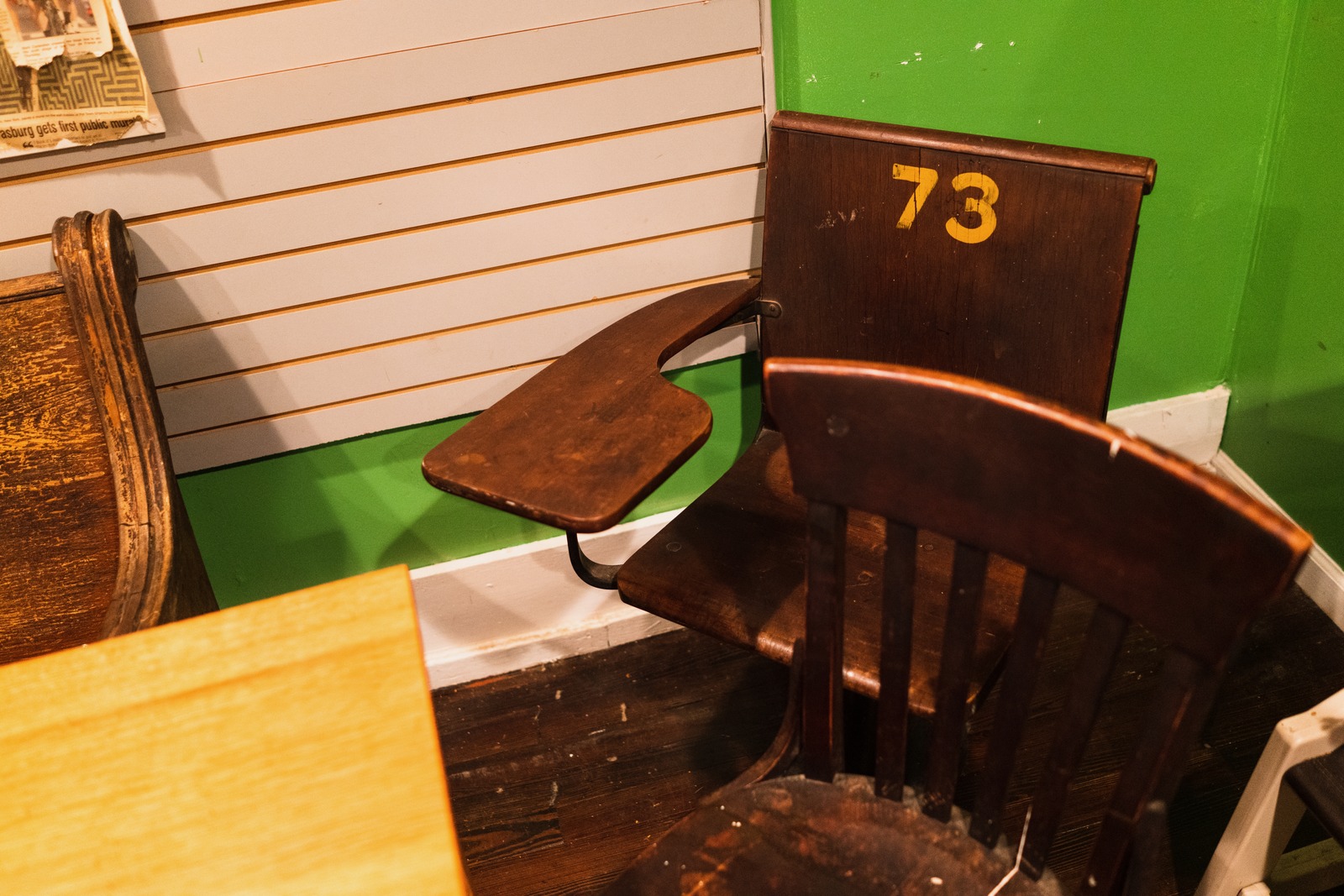 Nostalgic Classroom Seating