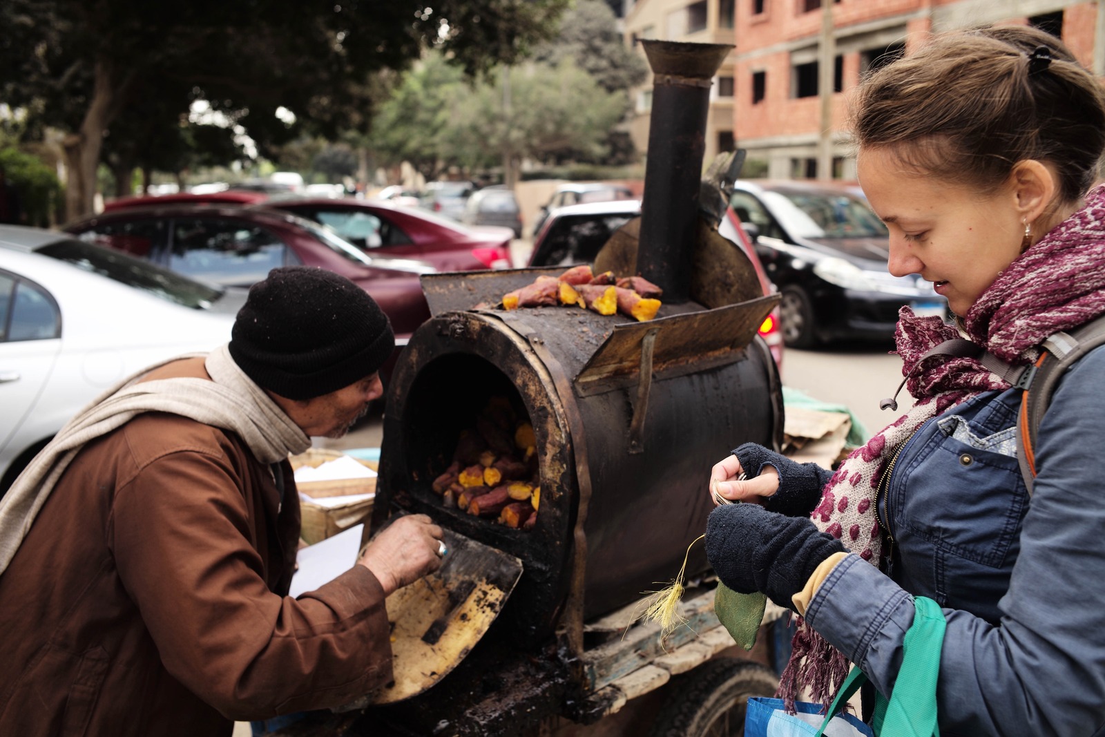 Street Vendor's Warmth