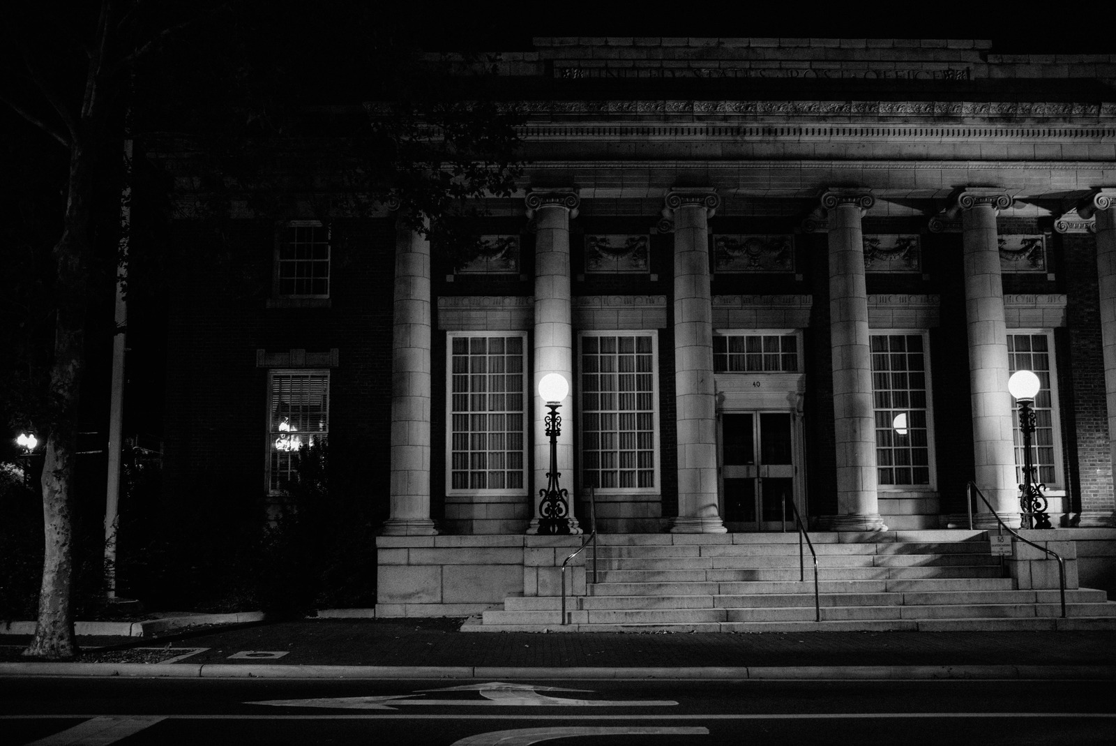 Silent Grandeur at Night