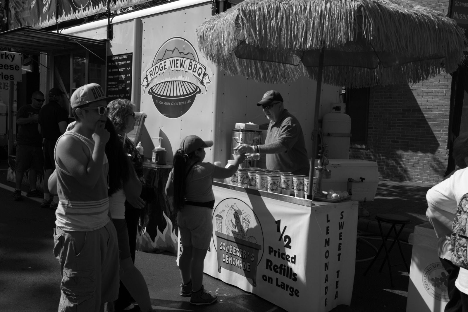 Summer Vibes at the BBQ Stand