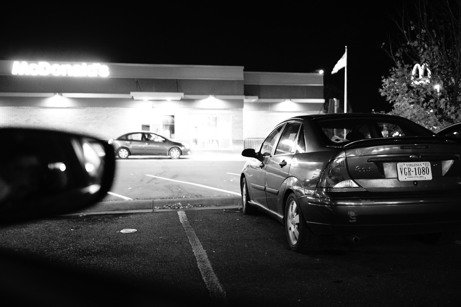 Midnight Fast Food Stop