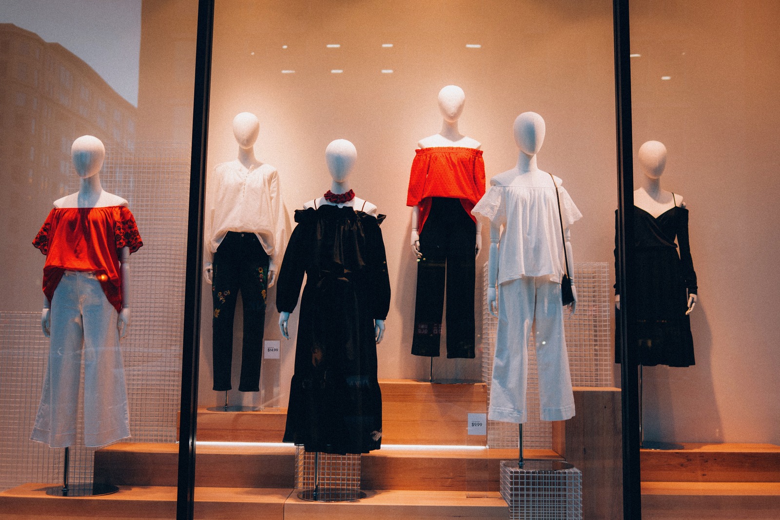 Chic Display of Fashion