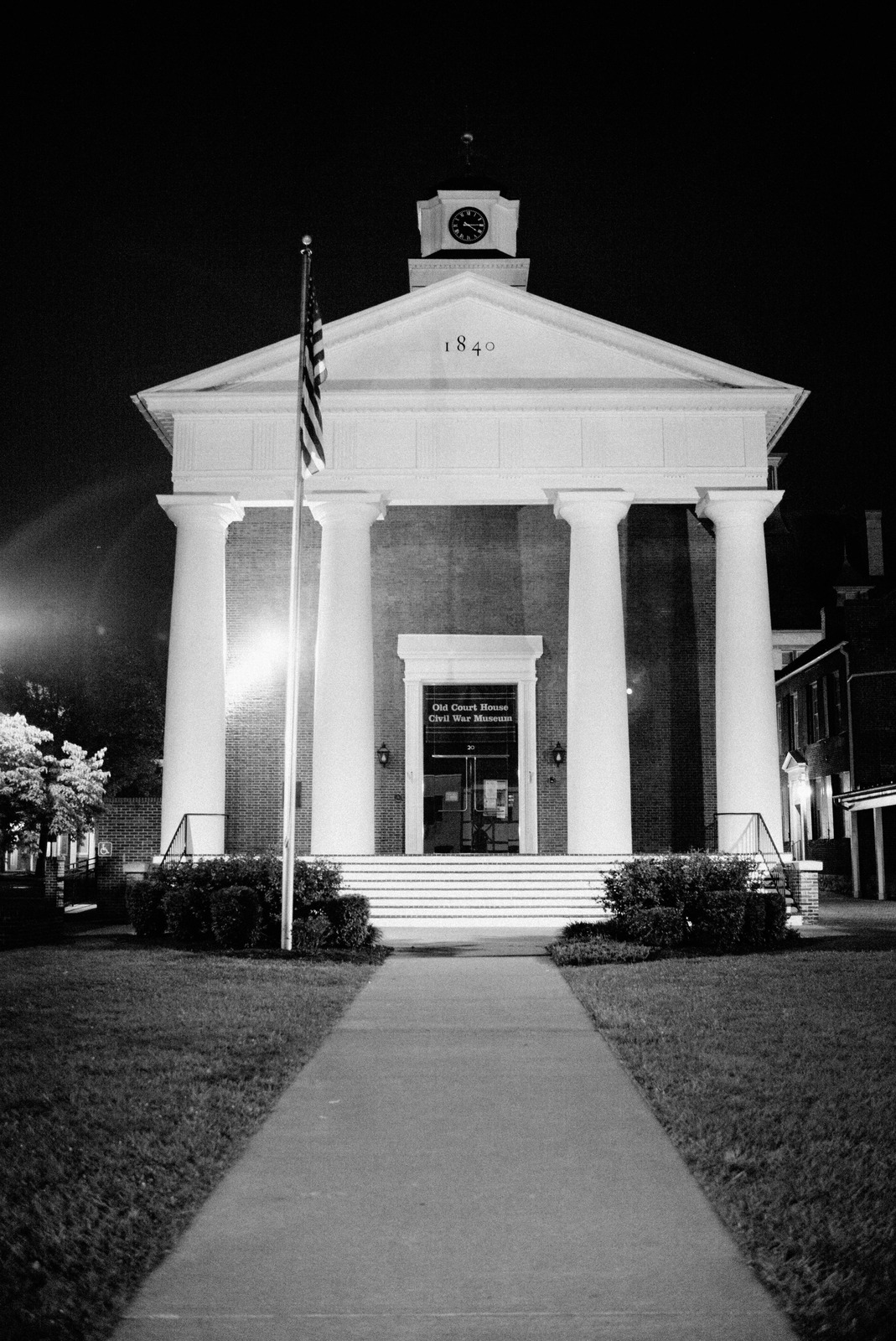 Timeless Monument at Night