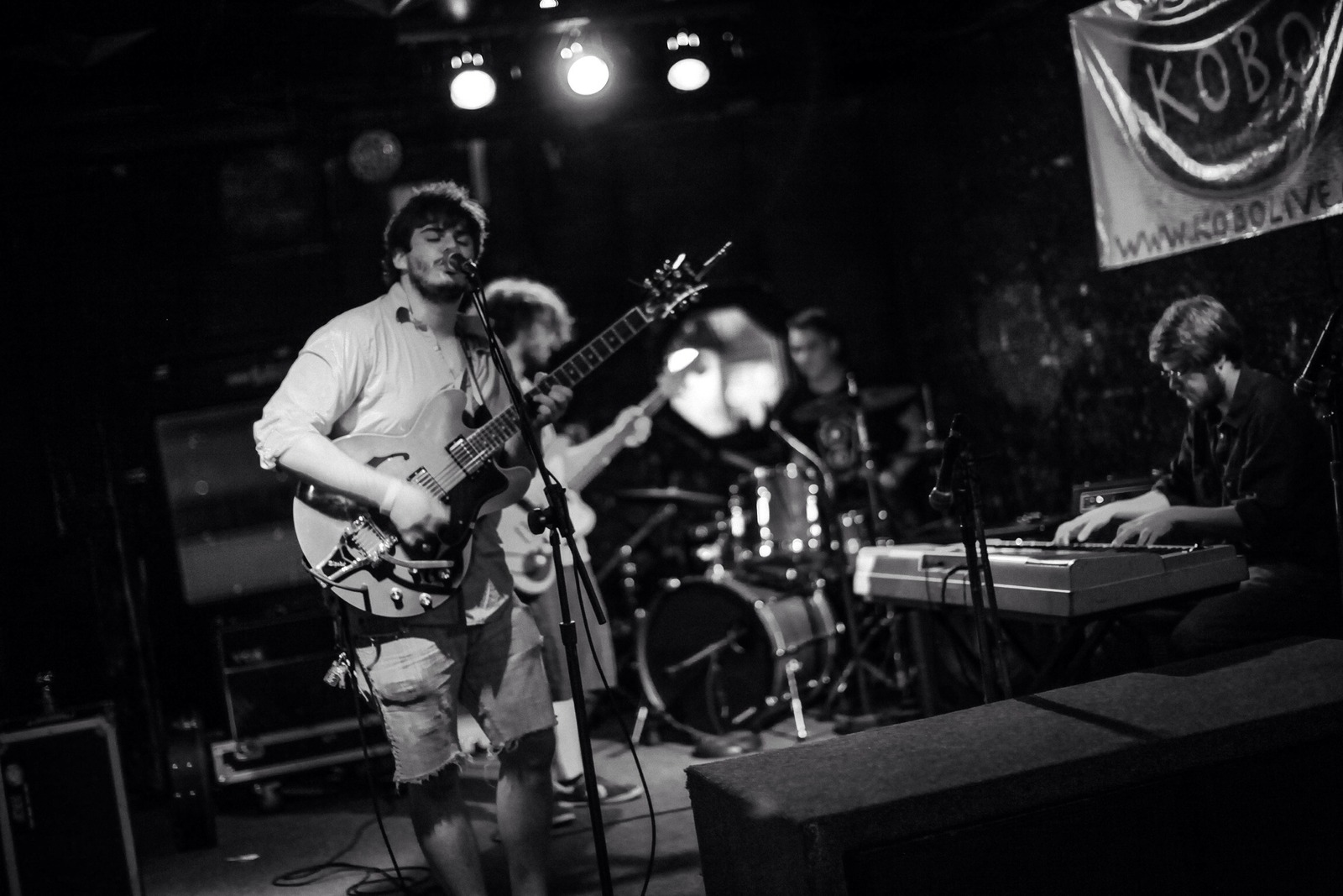 Live Music in Monochrome