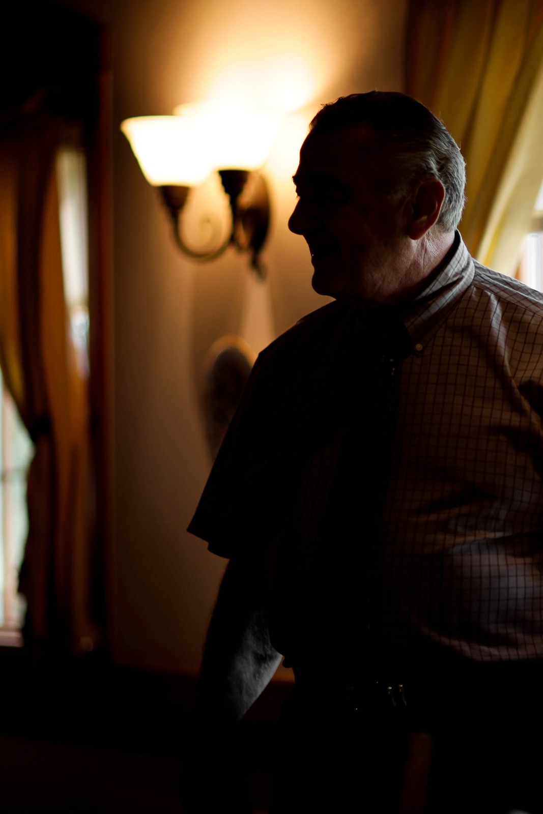 Silhouette in Warm Glow