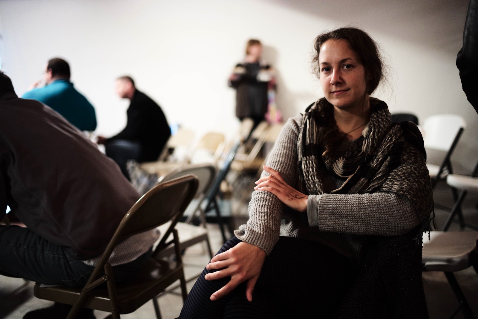 Contemplation in a Crowded Room