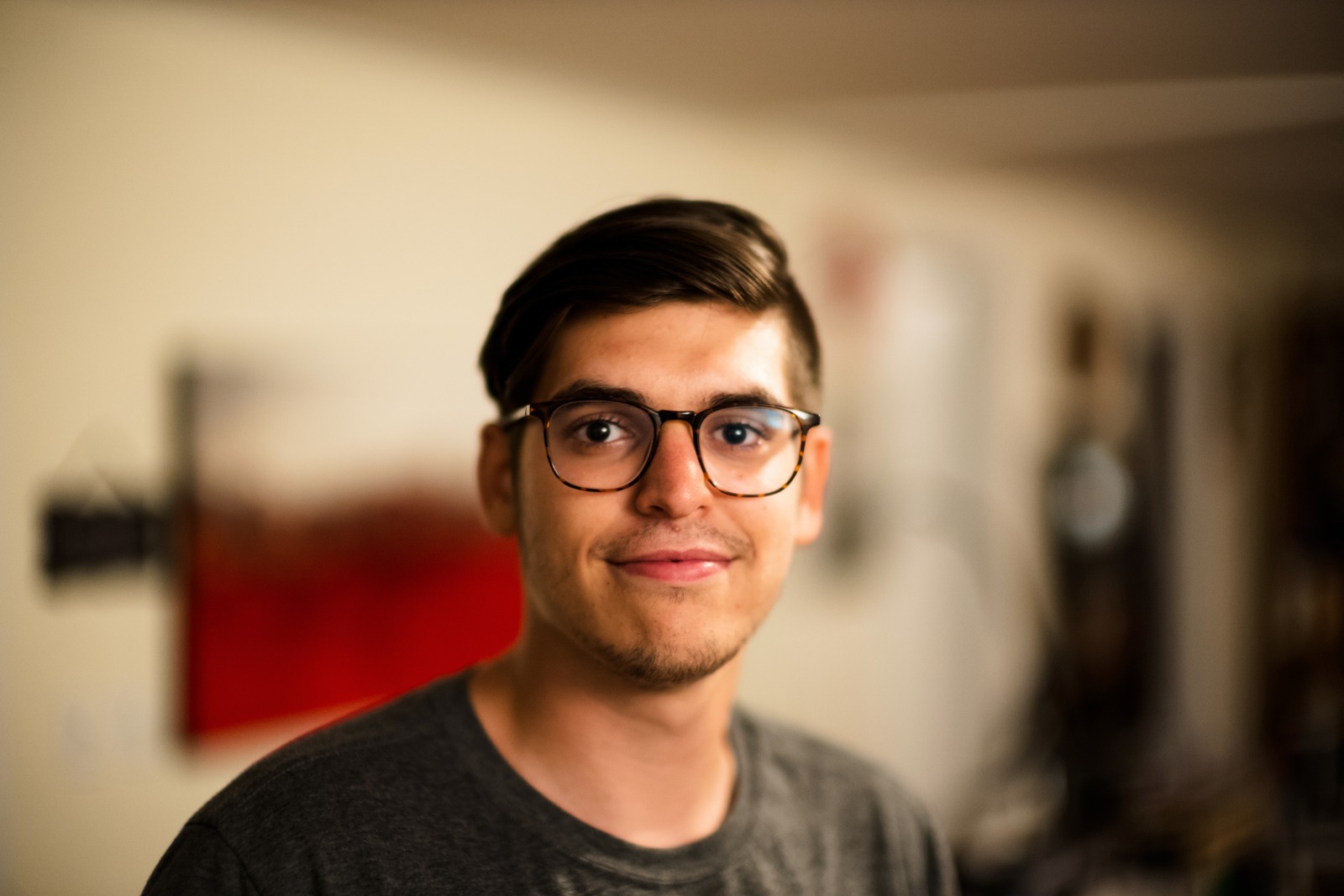 A Warm Smile in Focus