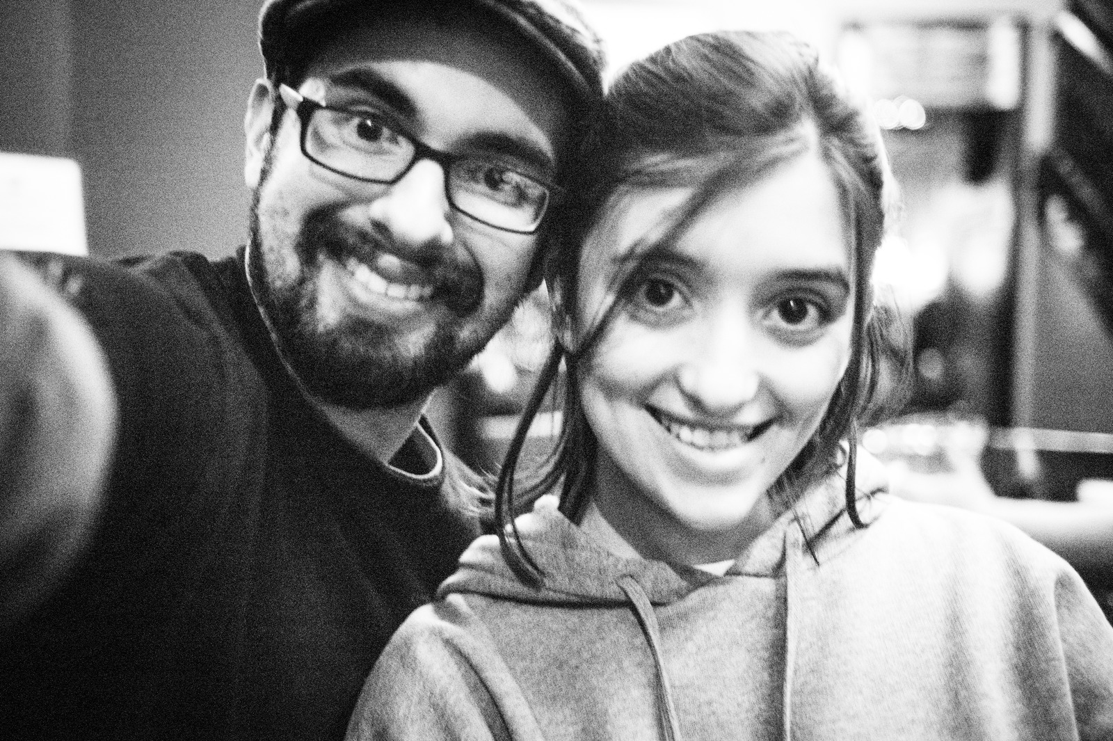 Joyful Moments in Monochrome