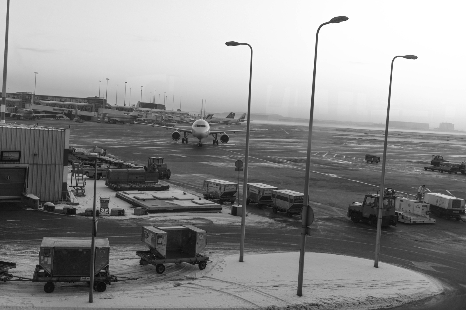 A Lonely Airport Morning