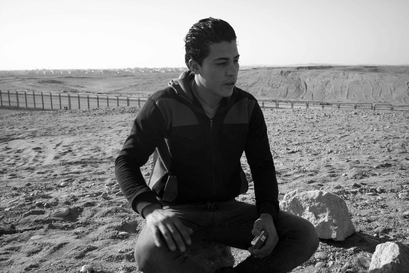 Contemplation in Monochrome