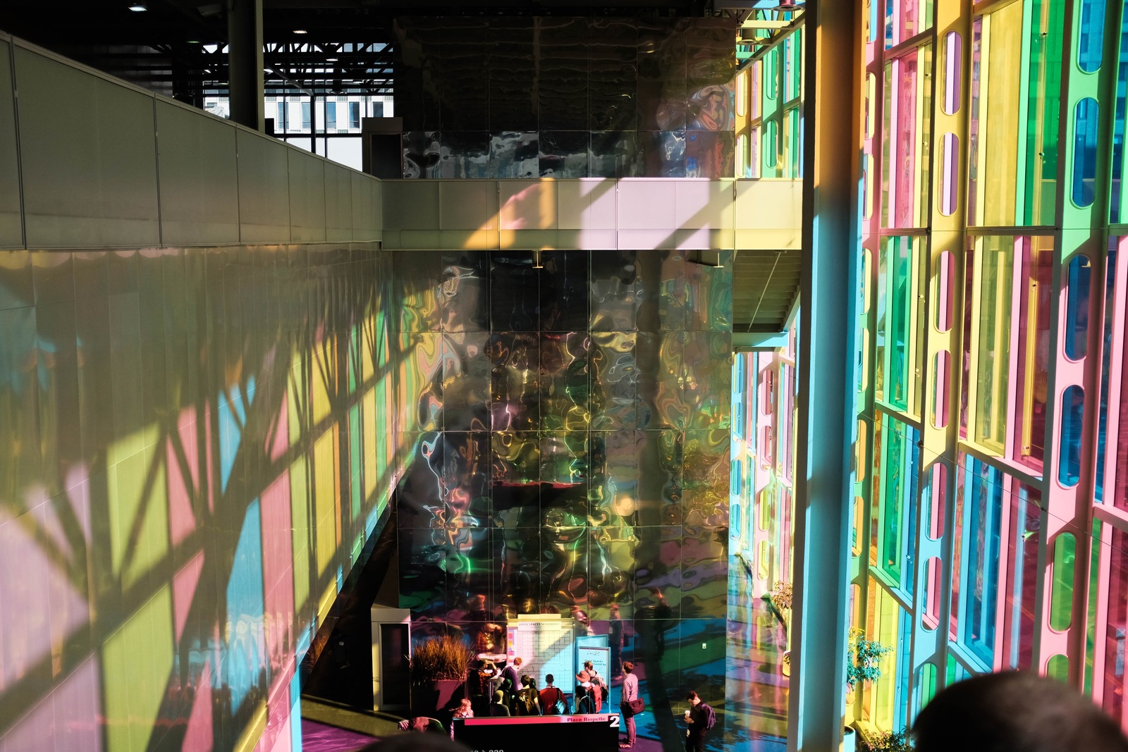 Colorful Modern Atrium