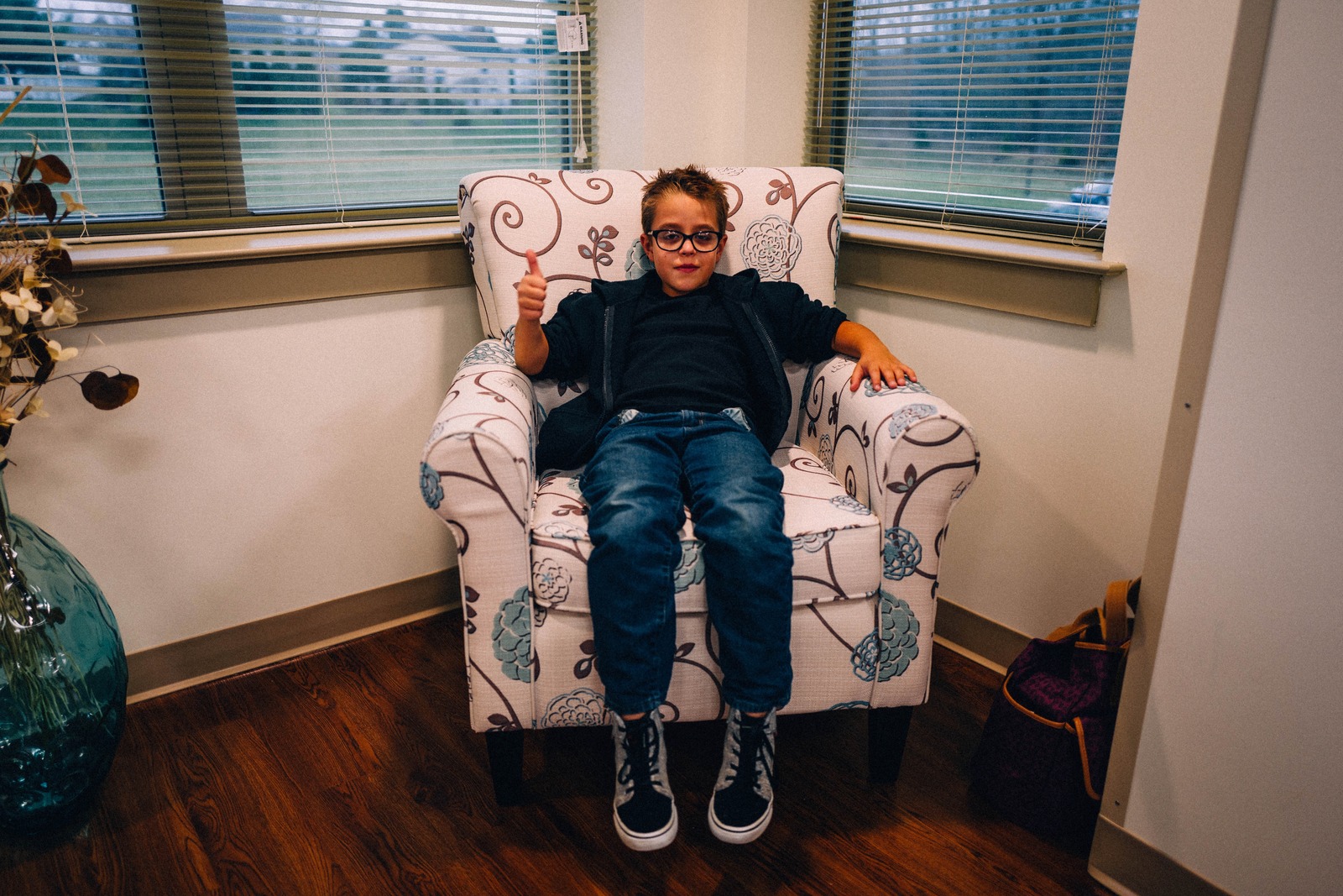 A Young Boy's Confidence