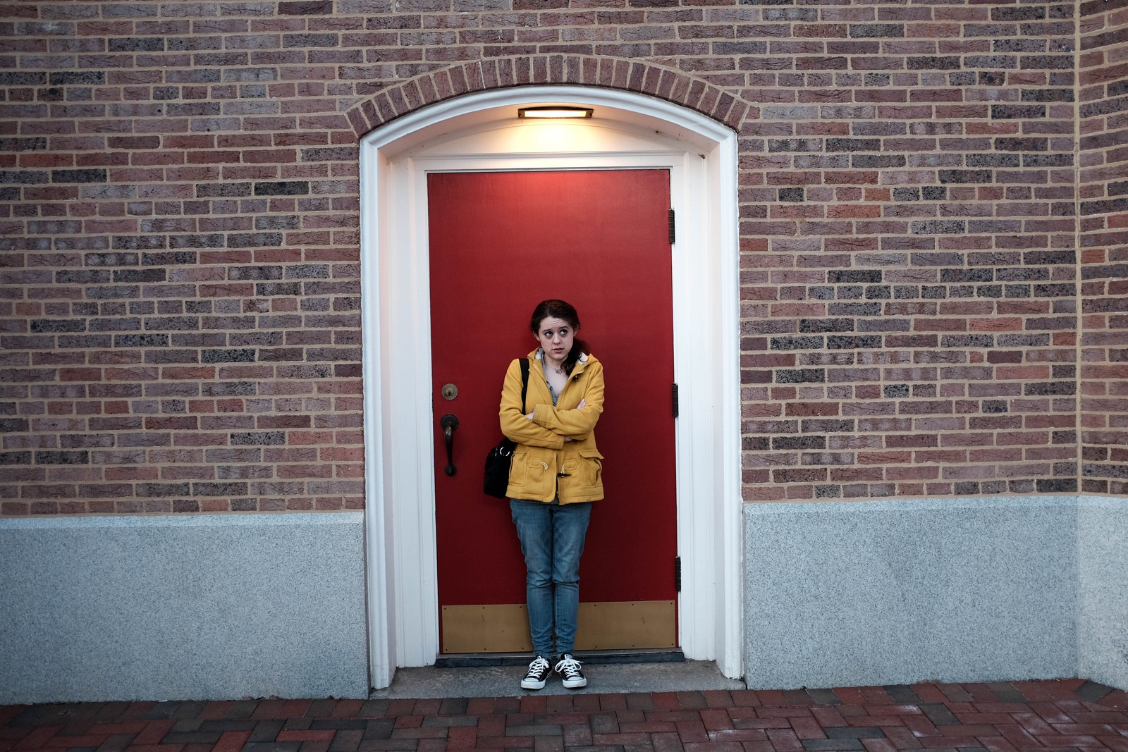 Contemplation Before the Door