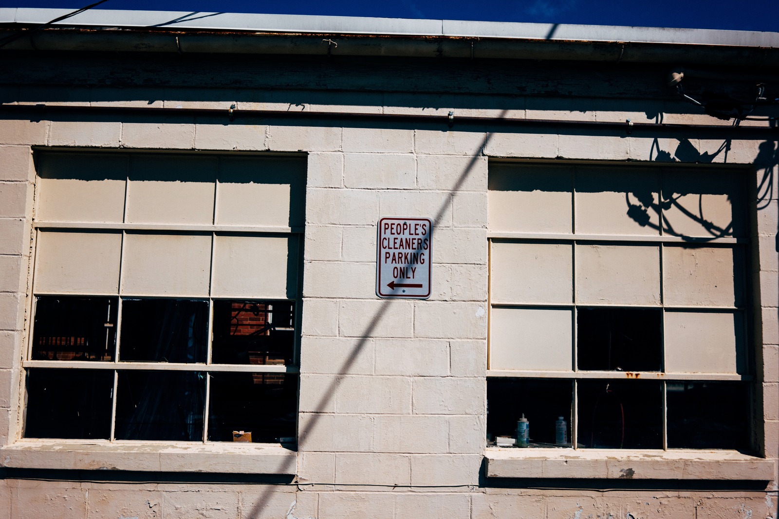 Sunlit Urban Signage
