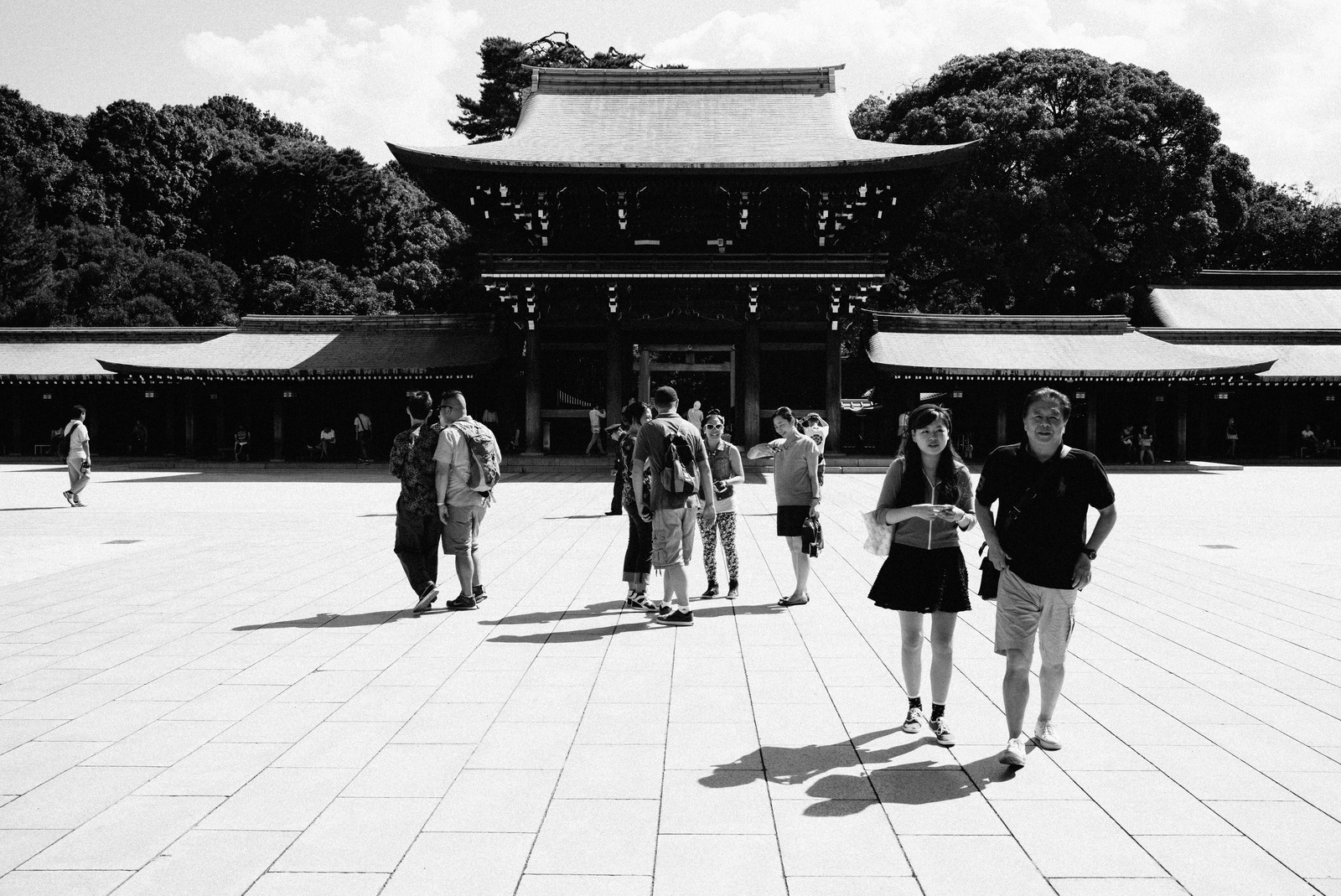 Candid Moments at a Shrine