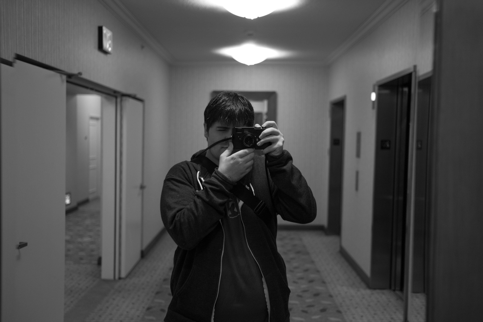 Self-Portrait in Monochrome