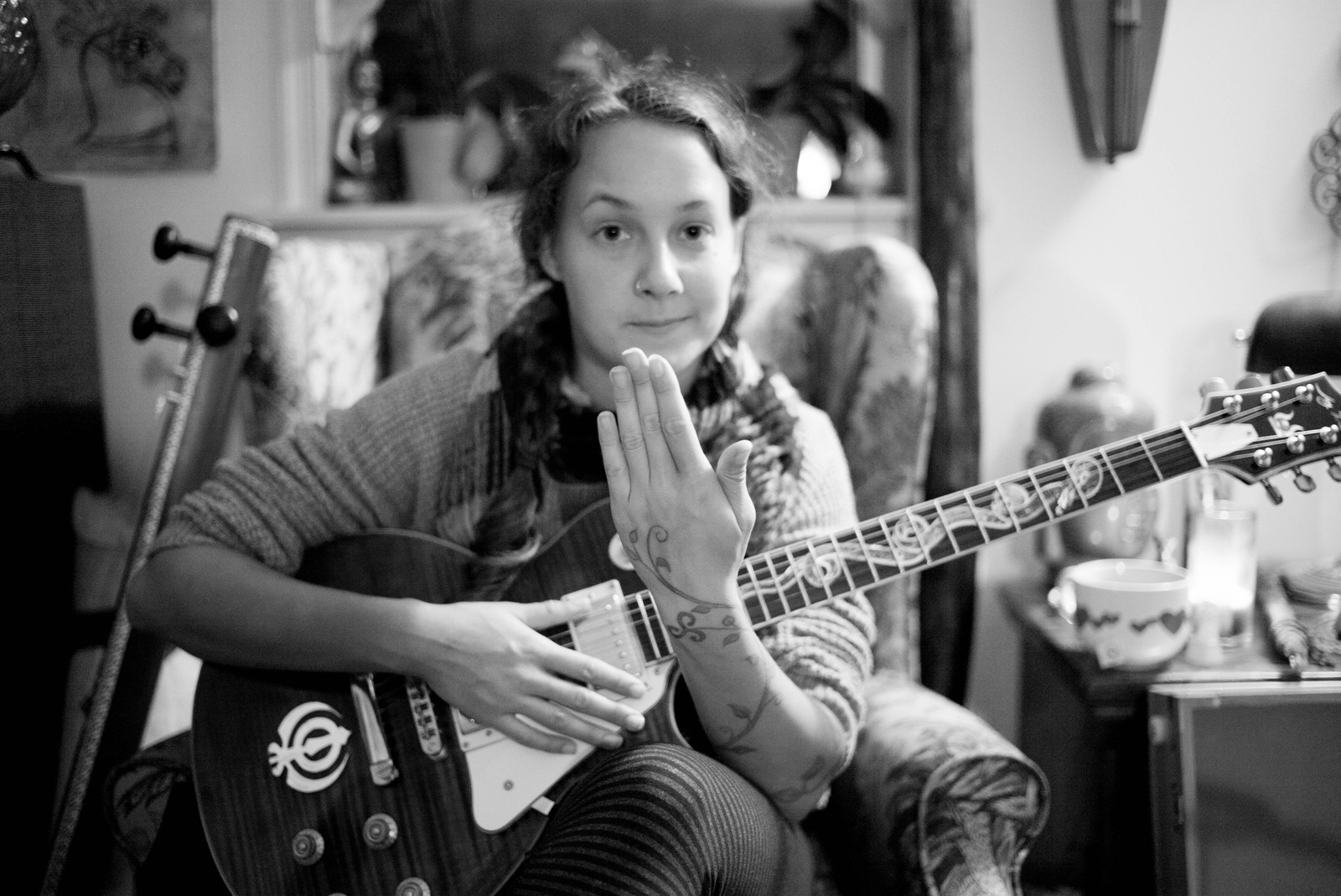 The Guitarist's Pause