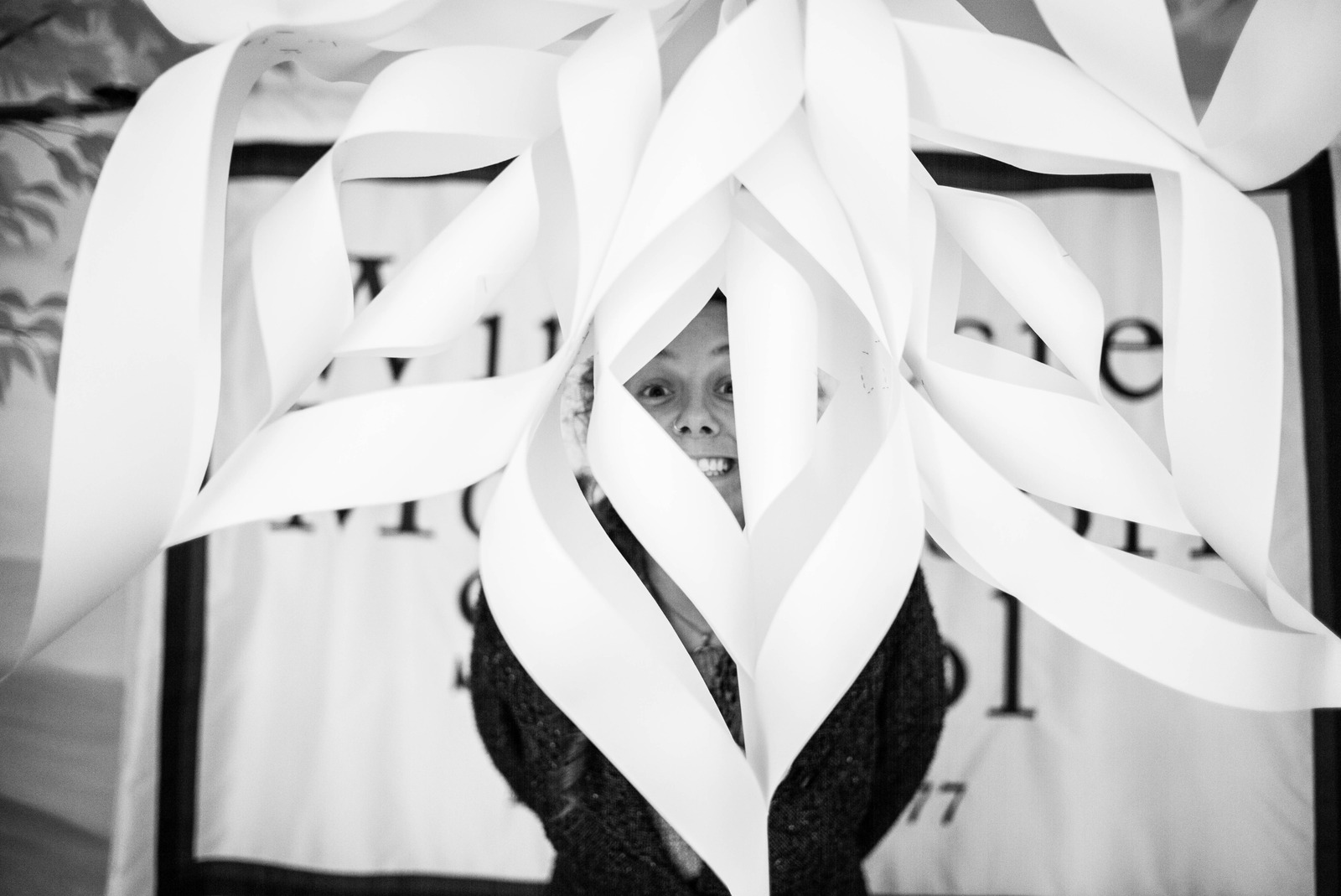 Joyful Play Behind Paper