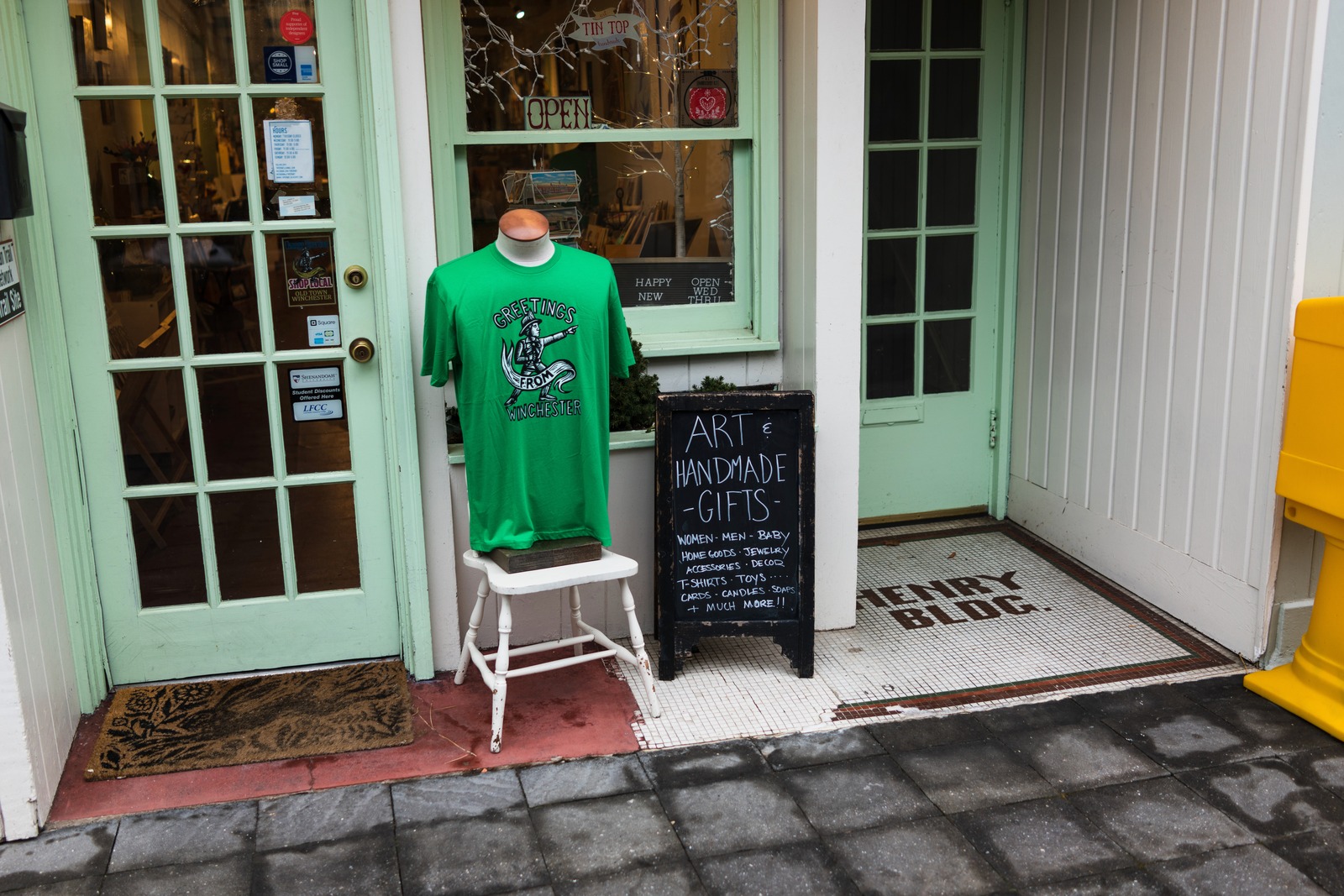 Charming Storefront Display