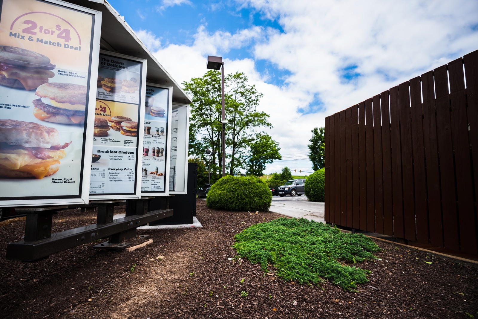 Fast Food Drive-Thru Morning