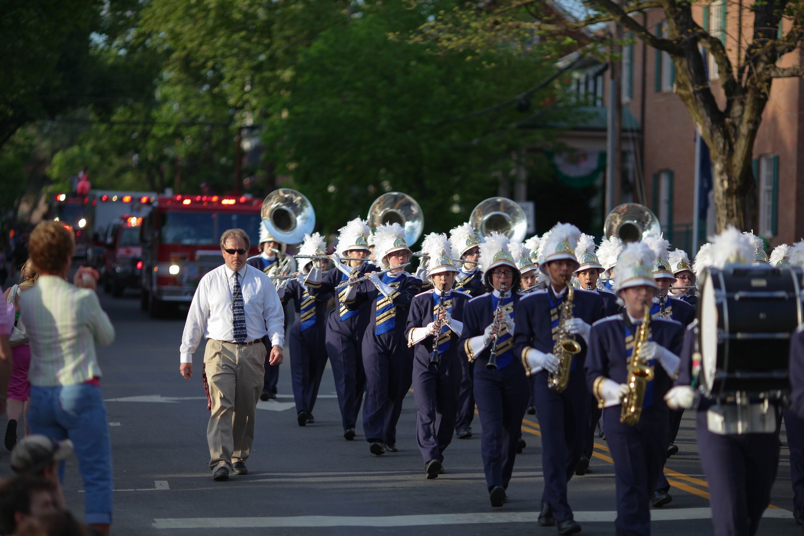 Marching Band Parade