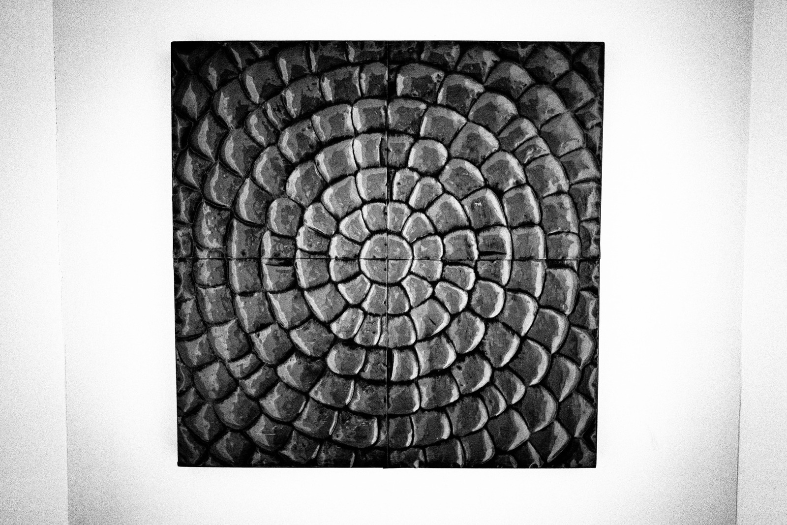 Spiral Patterns in Monochrome