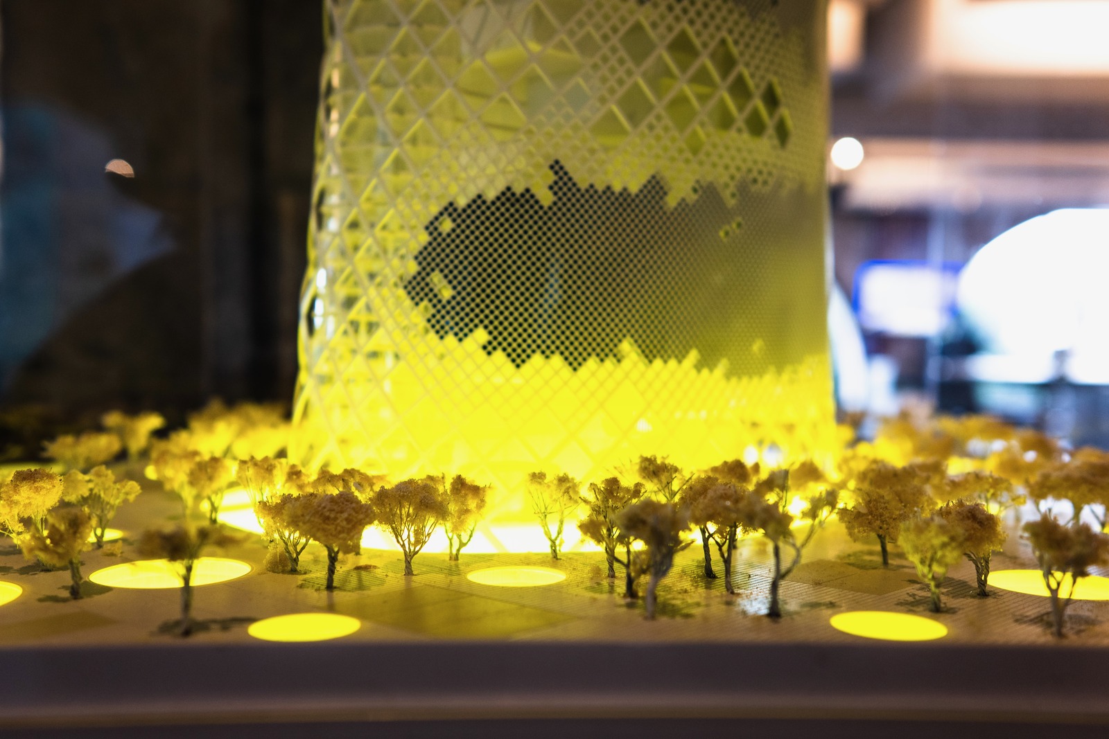 Illuminated Urban Landscape Model