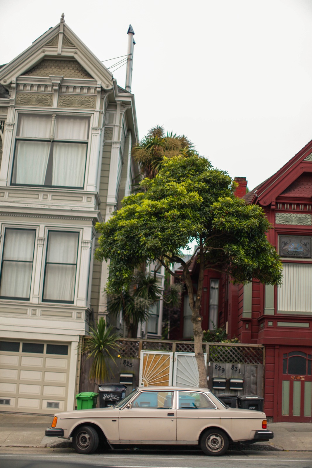 Urban Charm Under Grey Skies