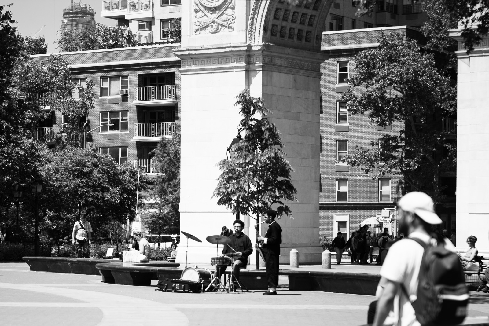 City Rhythm in Black and White