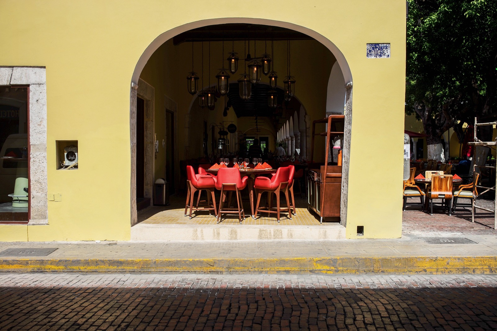 Vibrant Dining Invitation