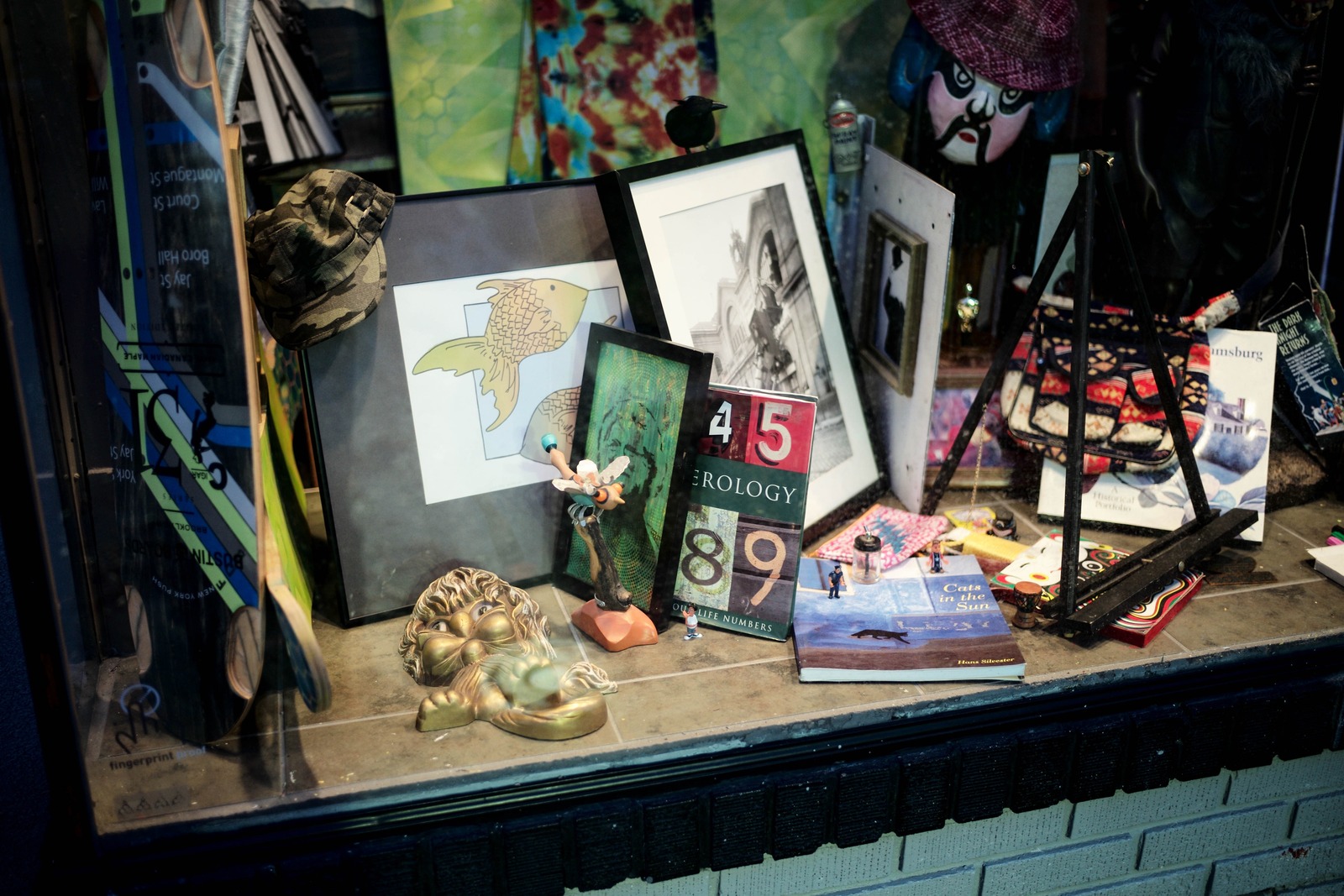 Eclectic Window Display