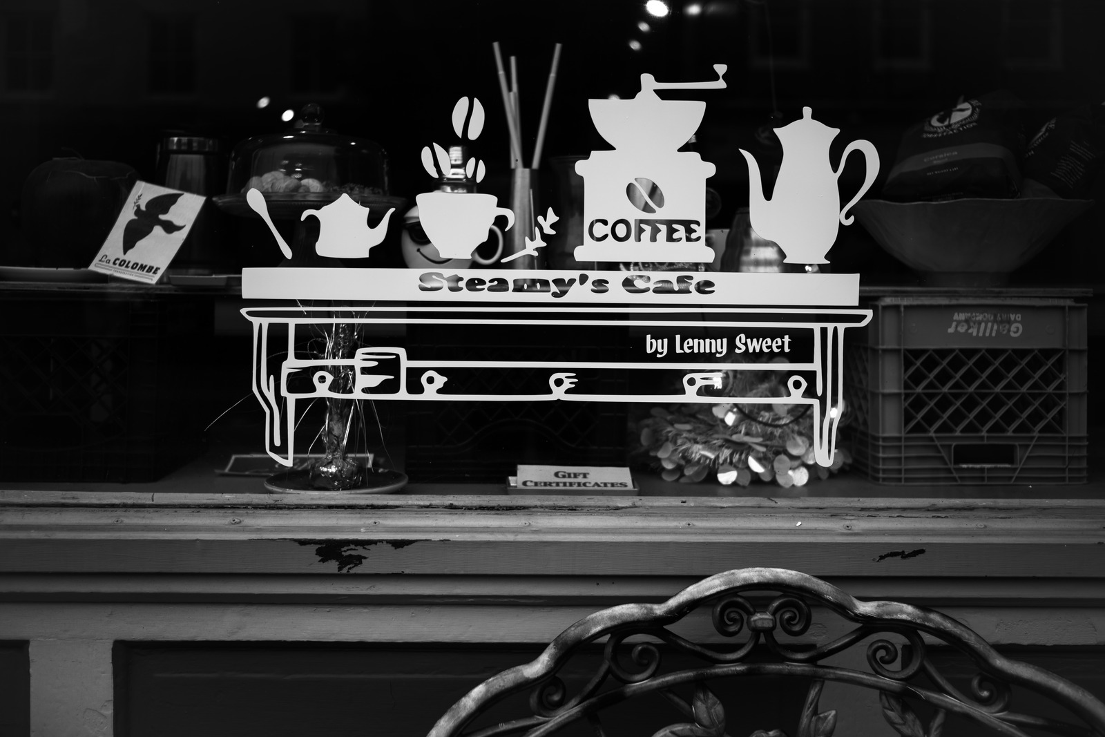 Coffee Shop Reflections