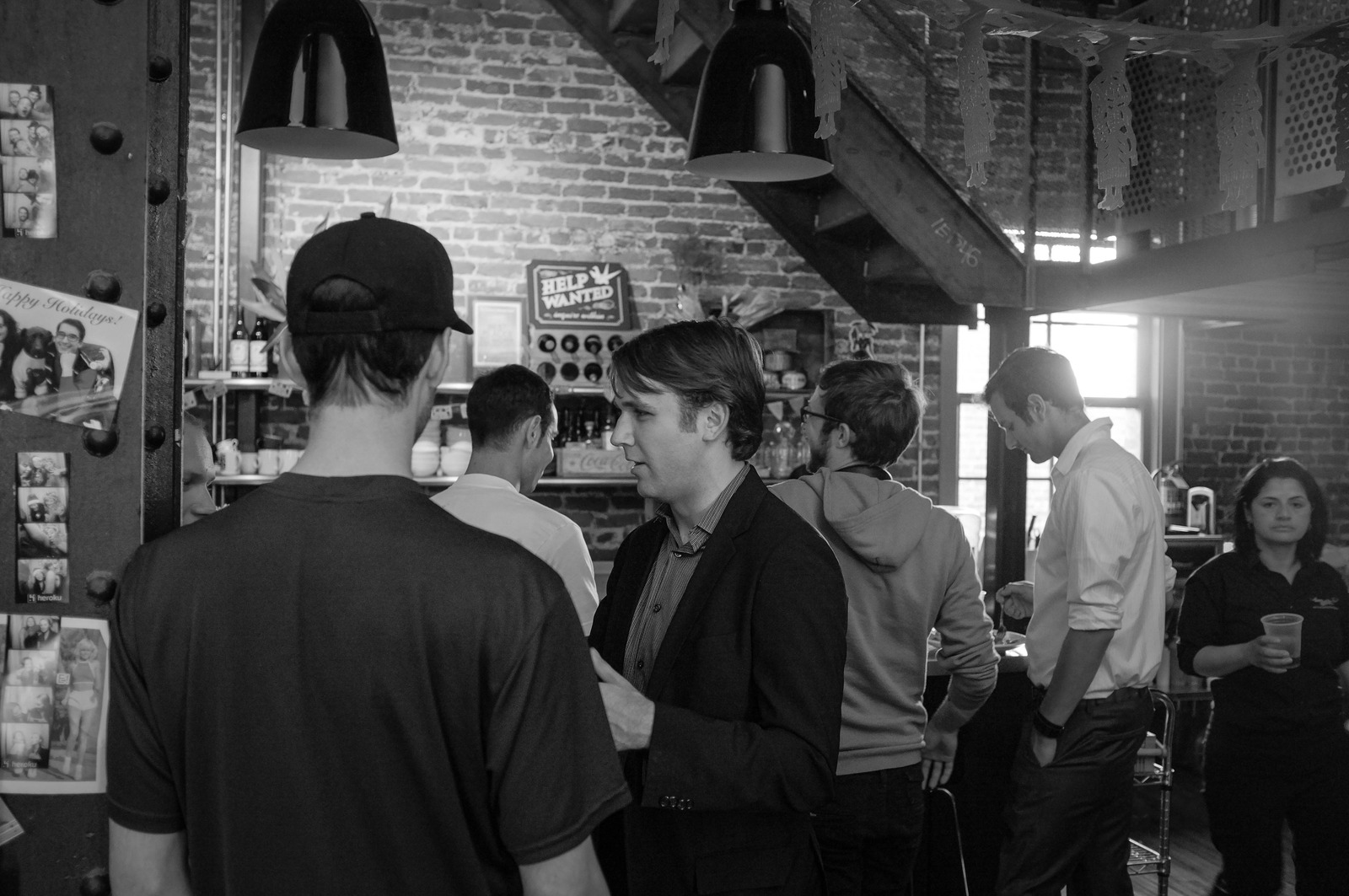 Casual Conversations in Monochrome