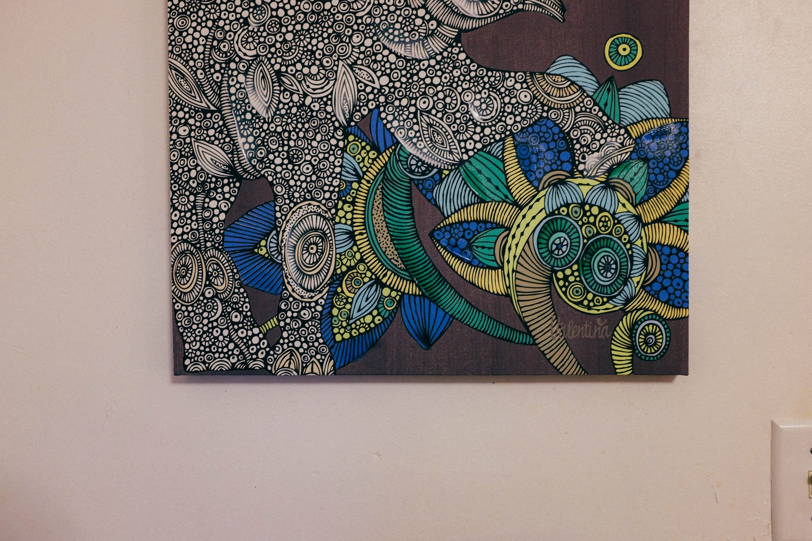 Vibrant Abstract Flora