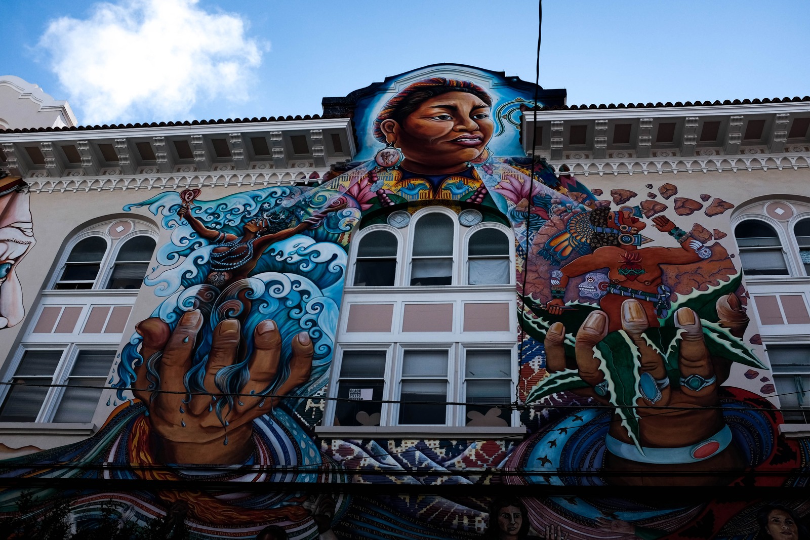 Vibrant Mural of Heritage