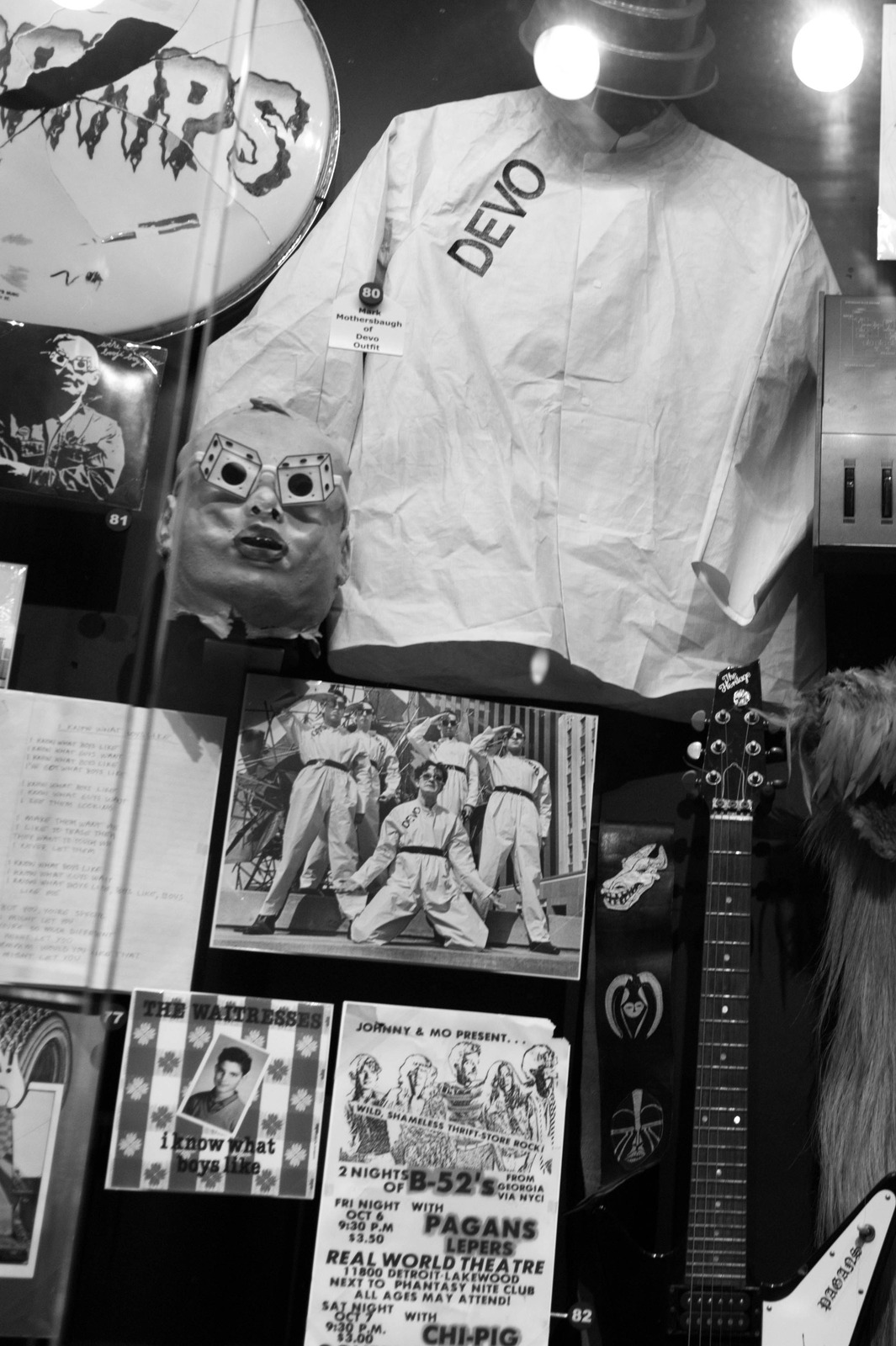 Vintage Rock Memorabilia Showcase