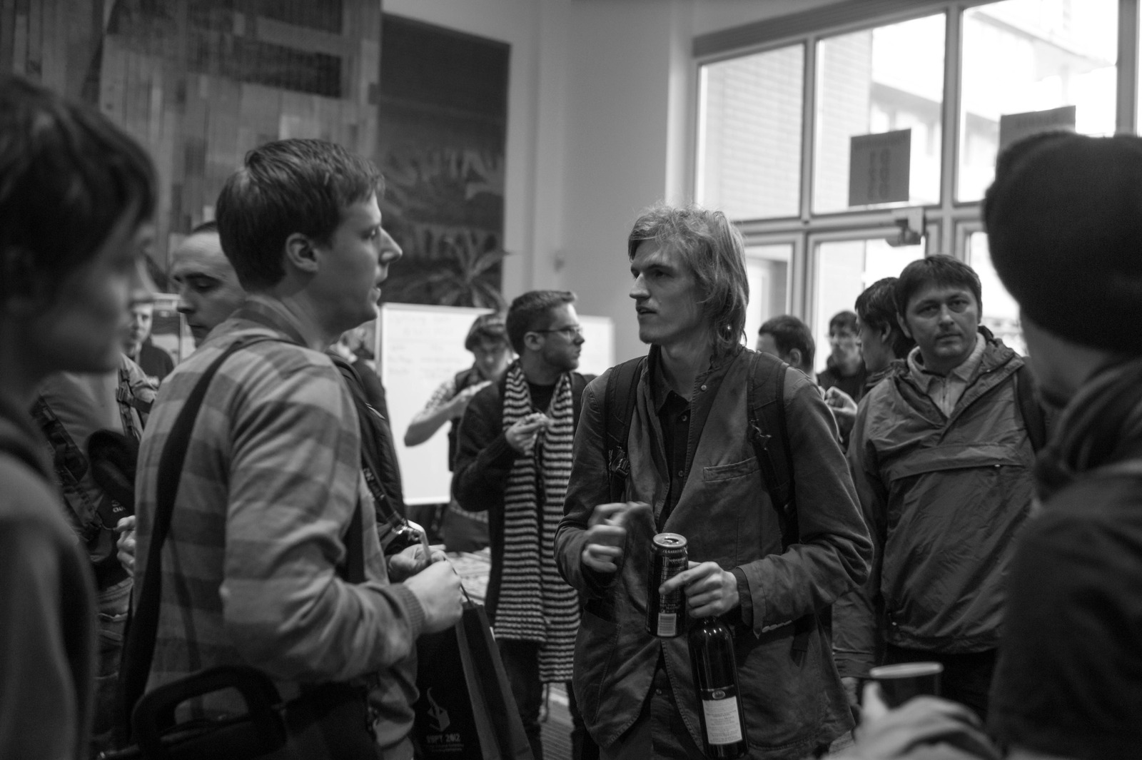 Candid Conversations in Monochrome