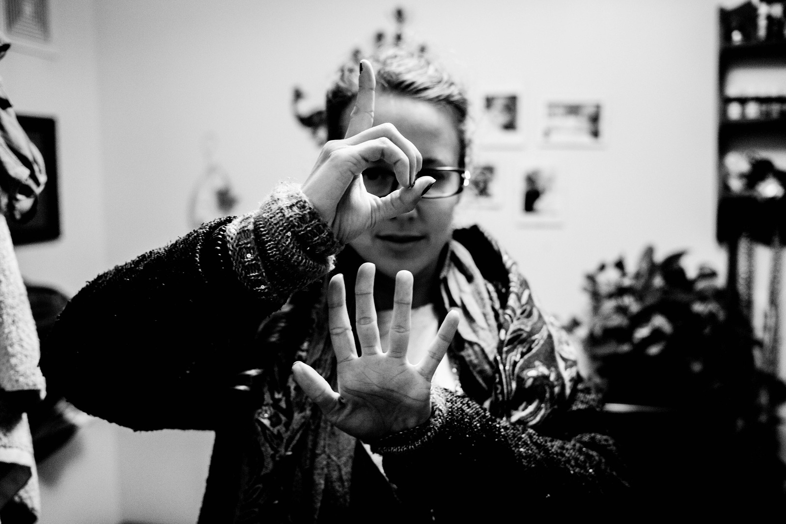 Silent Gestures in Shadows