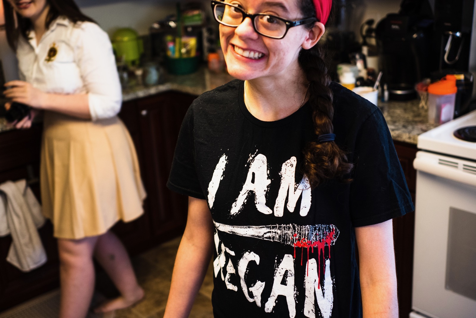 Kitchen Smiles and Contrasts