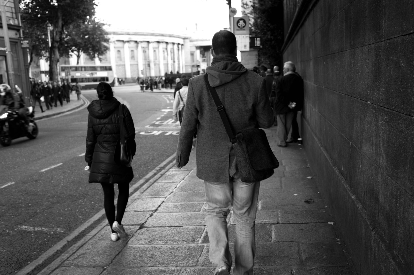 City Streets in Monochrome