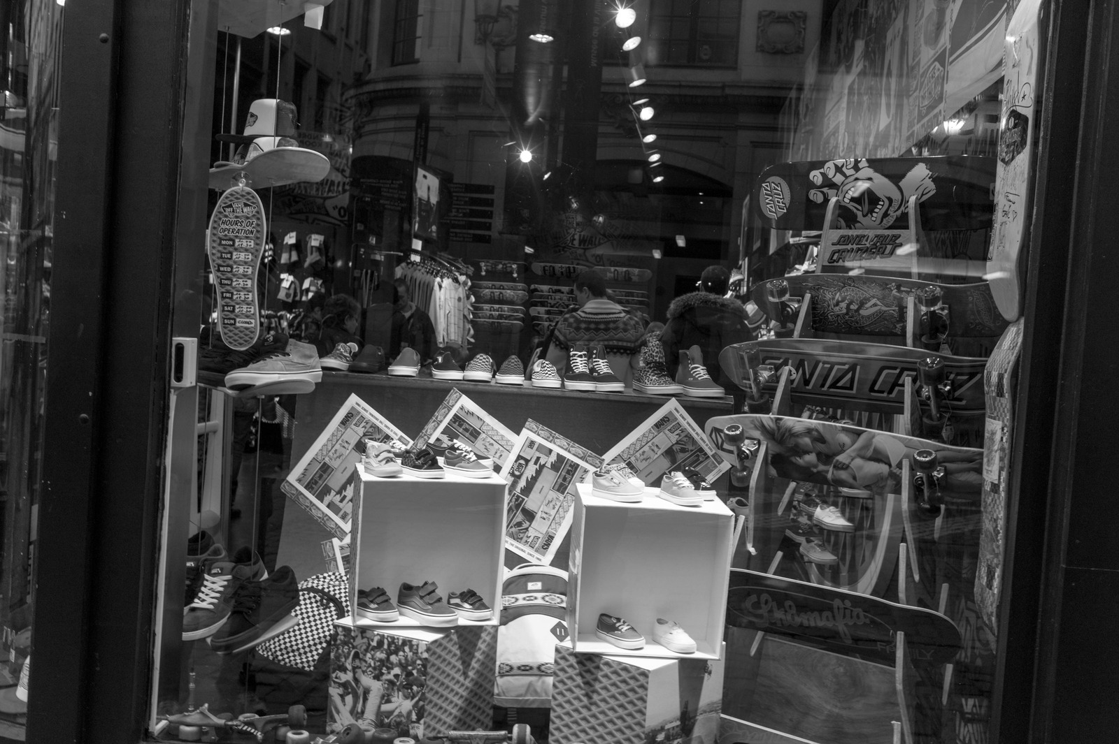 Urban Skate Shop Display