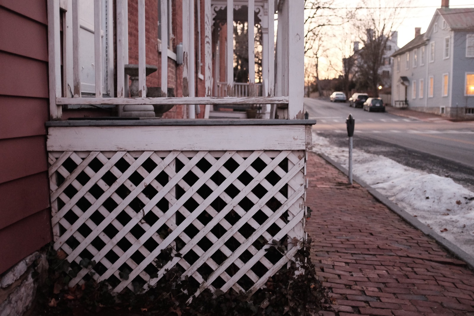 Quiet Dusk at the Corner